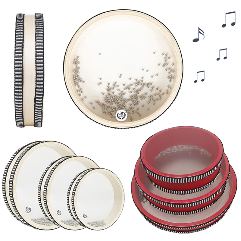 Djembe Hand Drum - Baby Montessori Ocean Wave Bead Hand