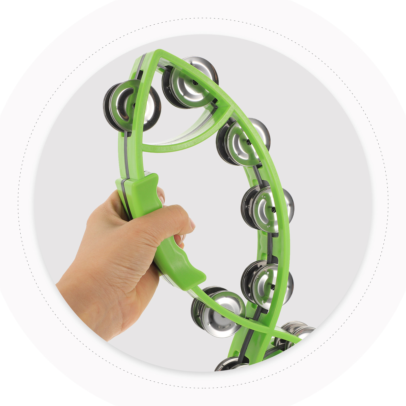 Handheld Percussion Tambourine - đánh giá và giá Musical Instrument Tambourine