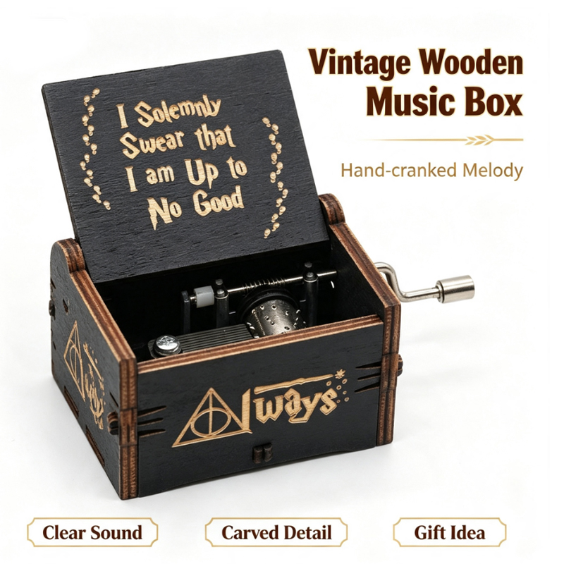 *HOT Hand Cranked Music Box Mu - đánh giá và giá Musical Instrument Handpan