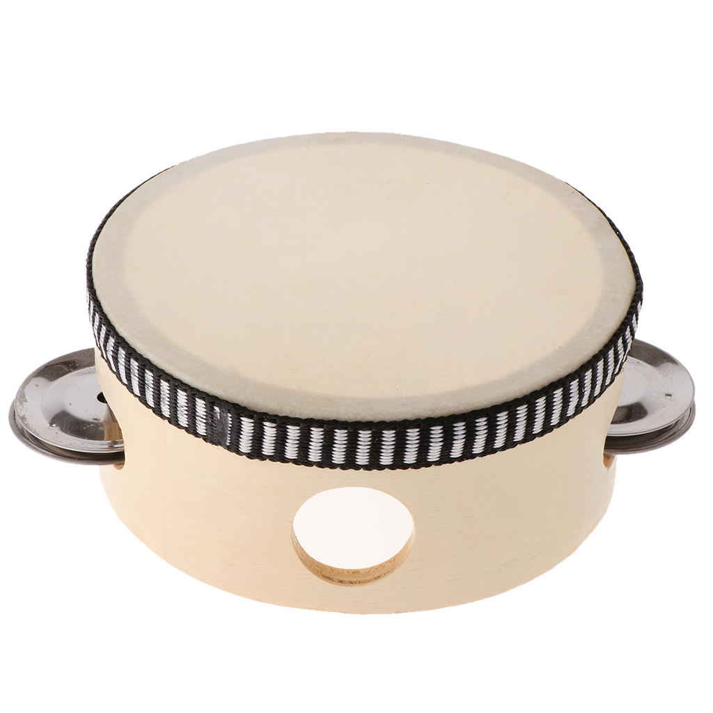 Wooden Musical Tambourine Beat - đánh giá và giá Musical Instrument Tambourine