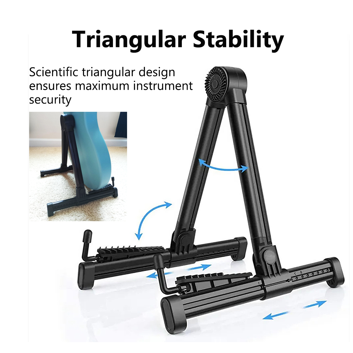 Miwayer Foldable Guitar Stand  - đánh giá và giá Acoustic Guitar Dreadnought