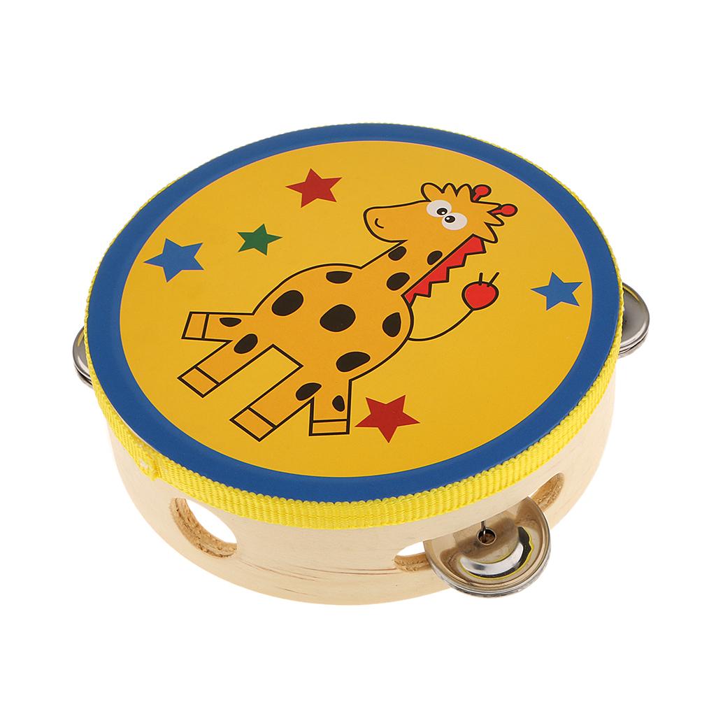 Wooden Tambourine Small Hand P - đánh giá và giá Musical Instrument Tambourine