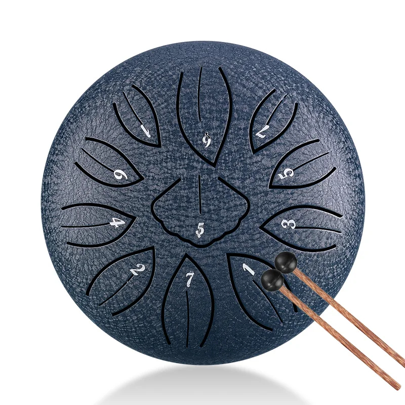Hluru Steel Tongue Drum 6 Inch - đánh giá và giá Musical Instrument Handpan