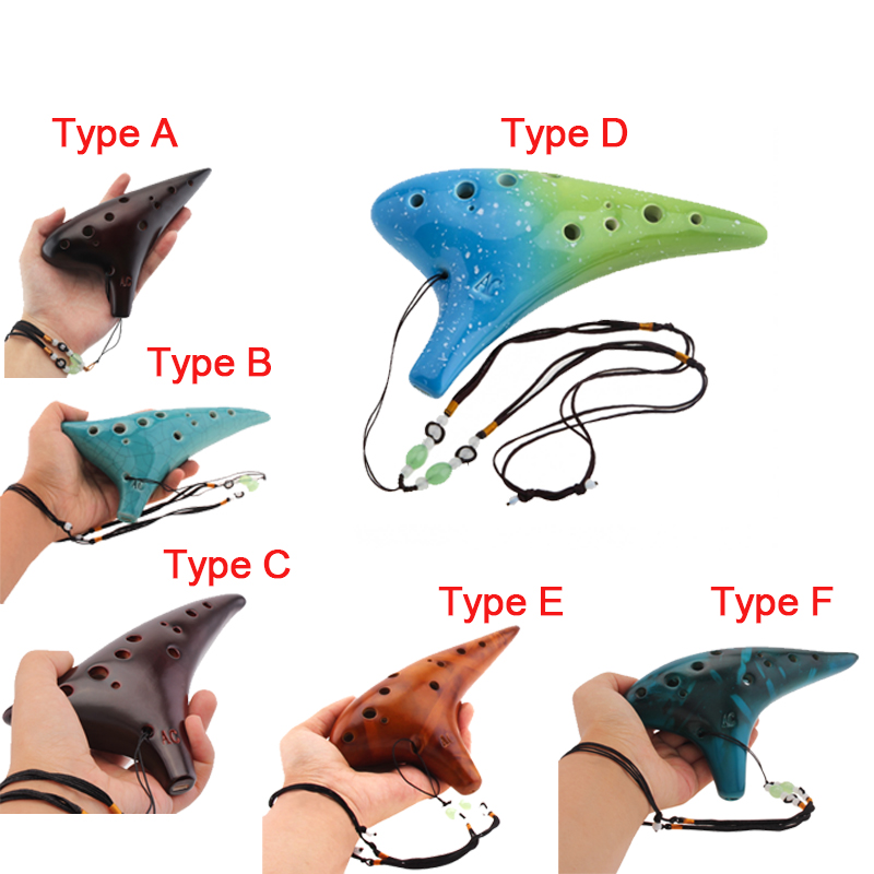 12 Holes Ocarina Zelda Alto To - đánh giá và giá Musical Instrument Zelda