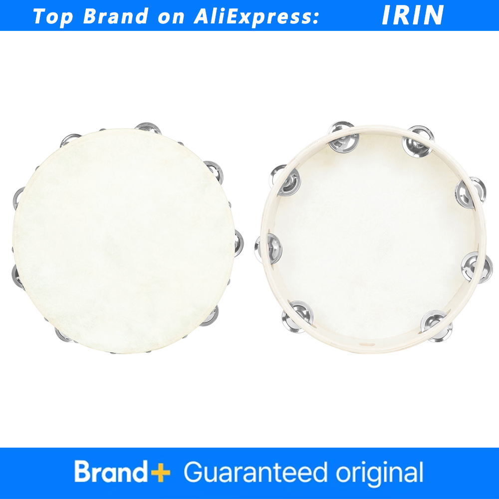 IRIN 8/10 Inch Tambourine Orff - đánh giá và giá Musical Instrument Tambourine