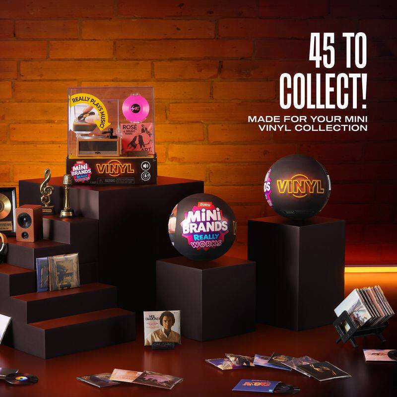 Mini Brands Vinyl Really Works - đánh giá và giá Musical Instrument Brands