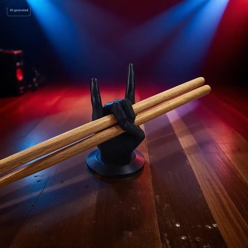 Creative Rock Hand Drum Stick  - đánh giá và giá Djembe Hand Drum