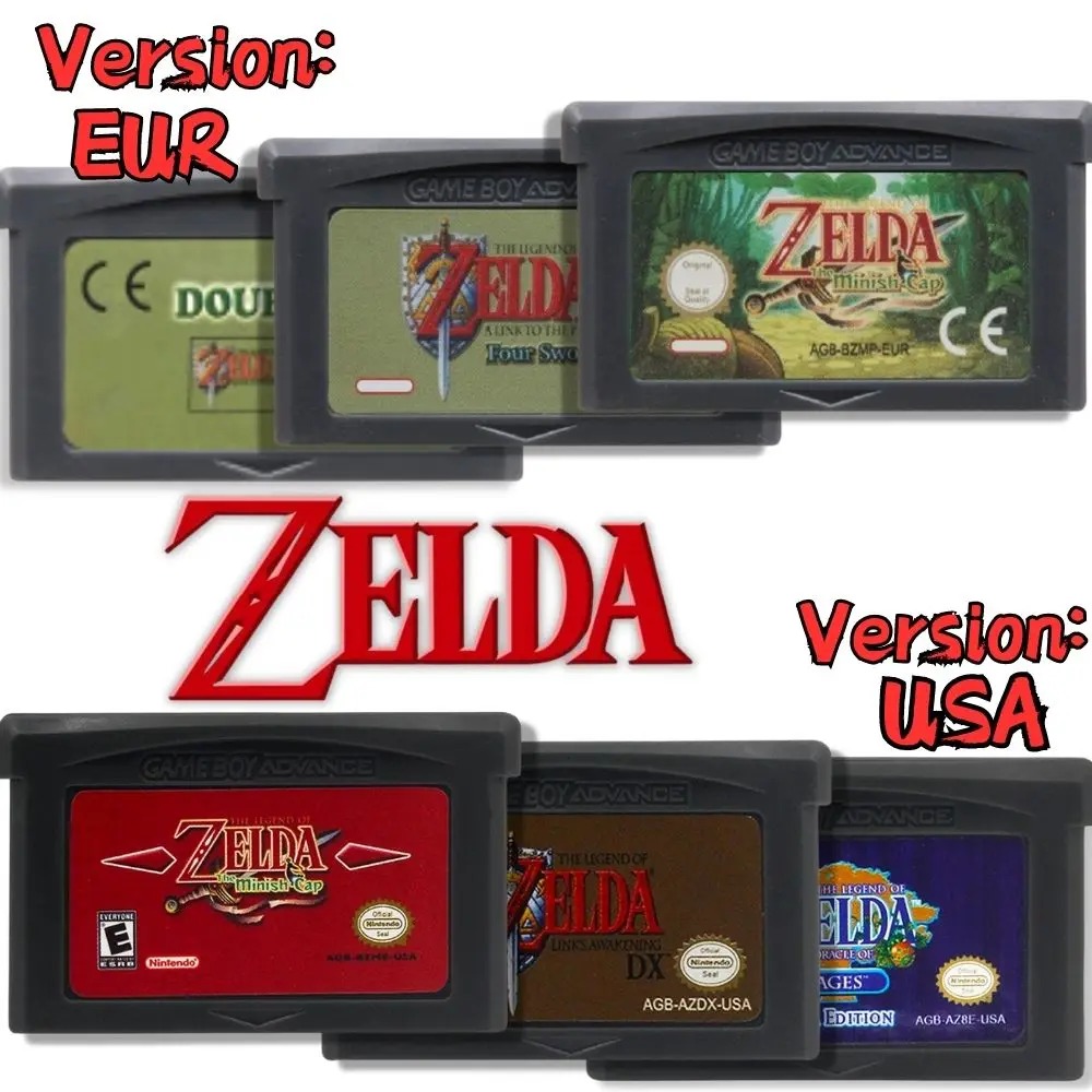 GBA Game Cartridge 32 Bit Vide - đánh giá và giá Musical Instrument Zelda