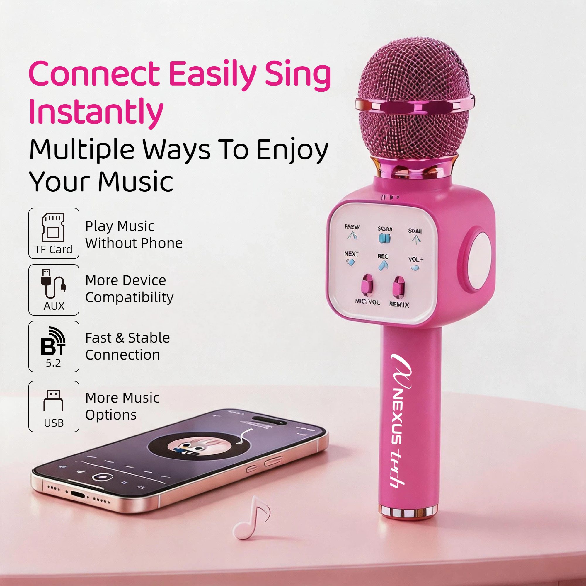 Wireless Bluetooth 5.2 Karaoke - đánh giá và giá Musical Instrument Repair