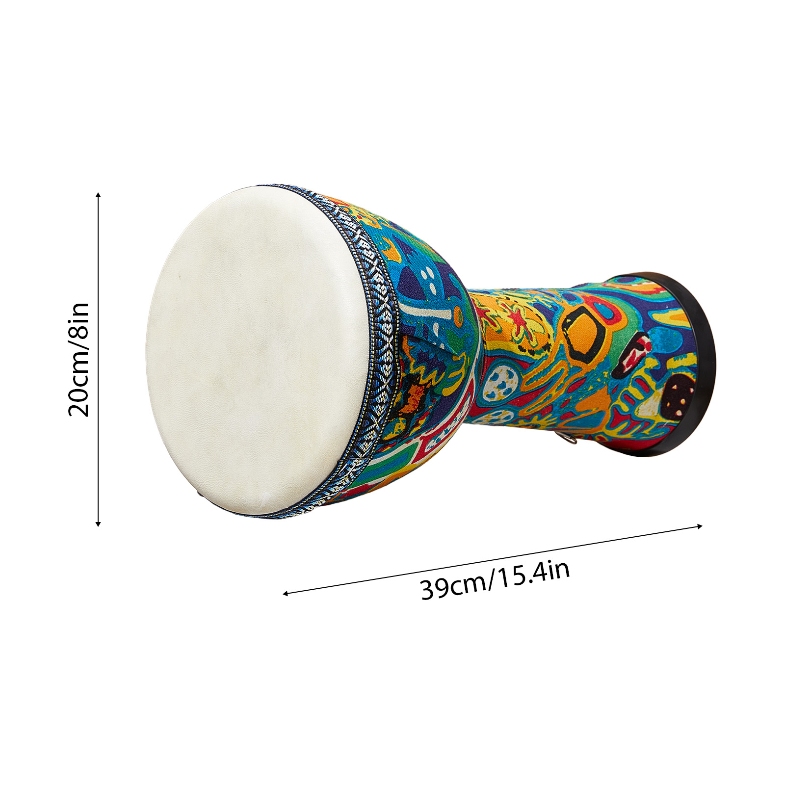 8 Inch African Drum Large 8 Ha - đánh giá và giá Djembe Hand Drum