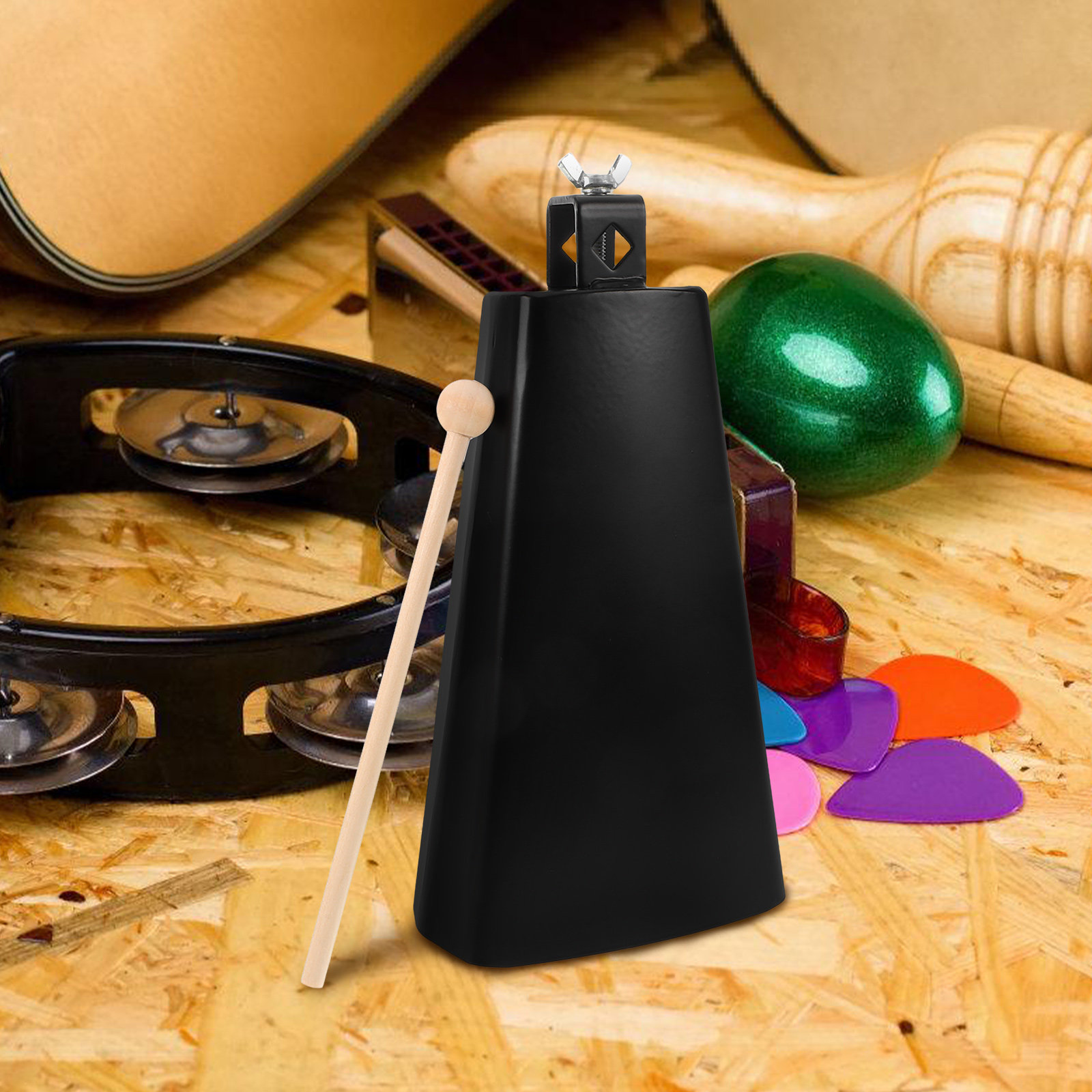 1Set Metal Cowbell Instrument  - đánh giá và giá Djembe Hand Drum