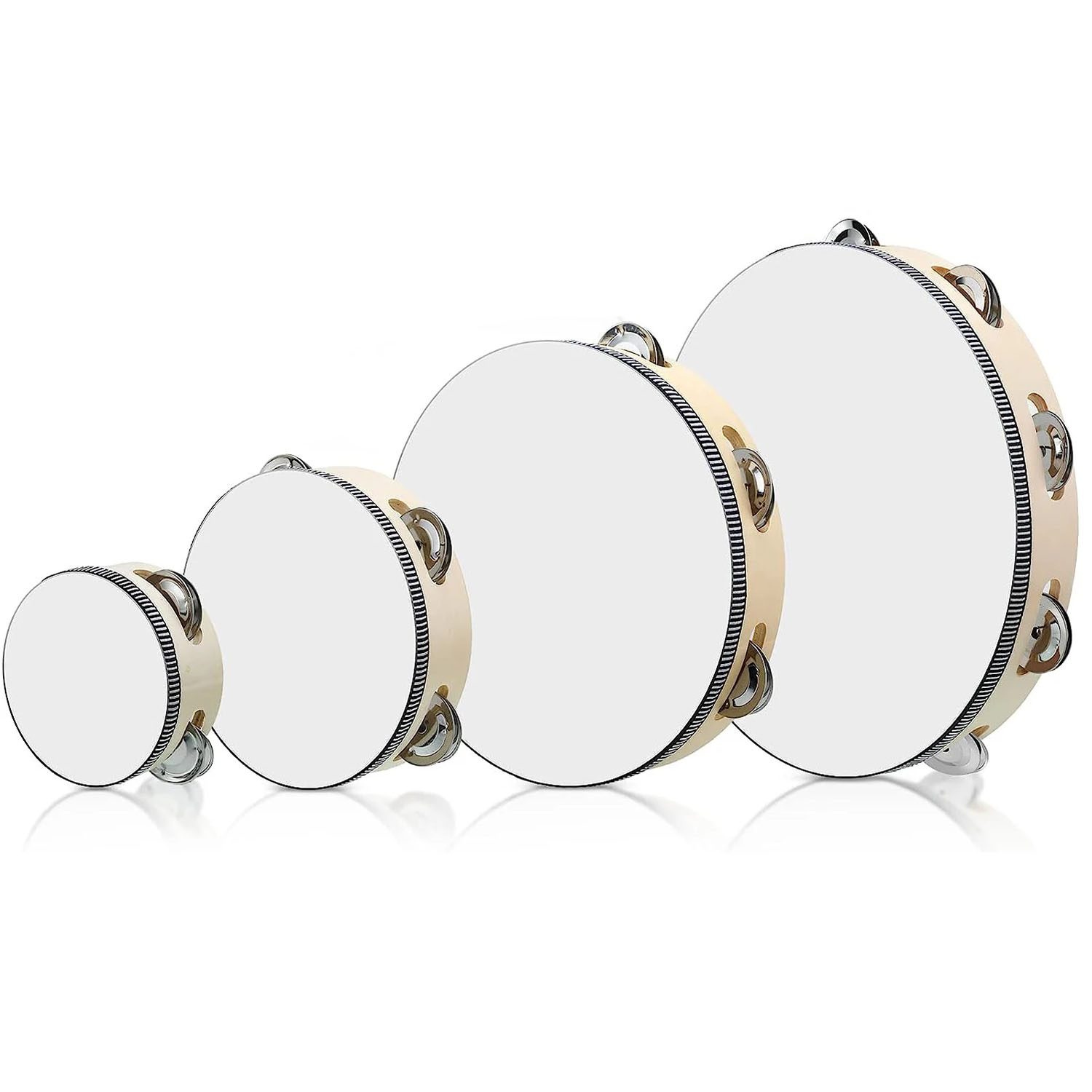 Miwayer Wooden Tambourine with - đánh giá và giá Musical Instrument Tambourine