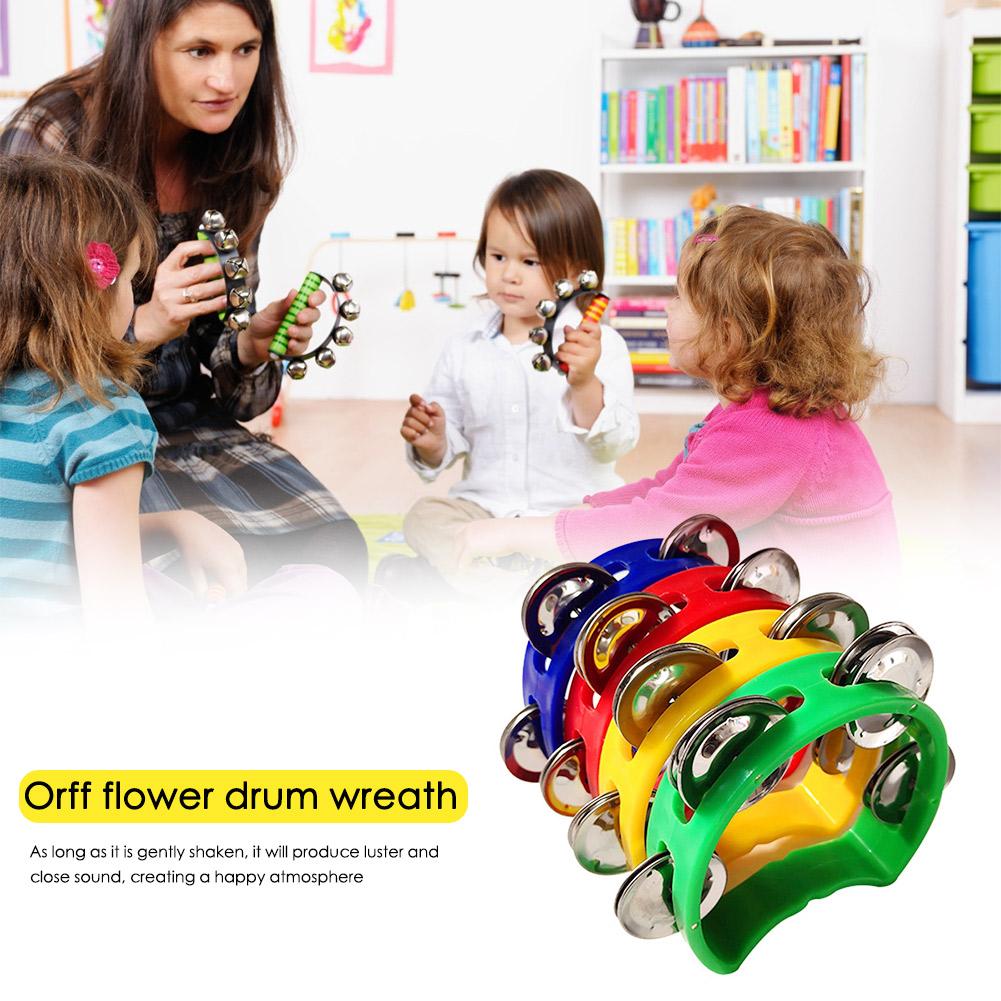 4pcs Tambourine Jingles Rattle - đánh giá và giá Musical Instrument Tambourine