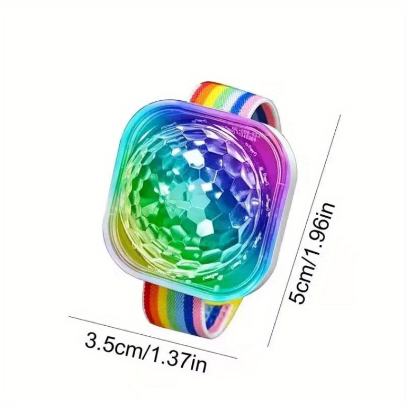 LED Rainbow Wrist Party DJ Lig - đánh giá và giá Musical Instrument Project