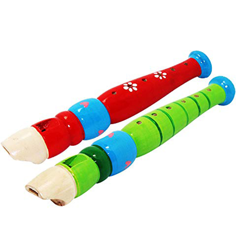 2pcs Wooden Flute 20cm Colorfu - đánh giá và giá Musical Instrument Project