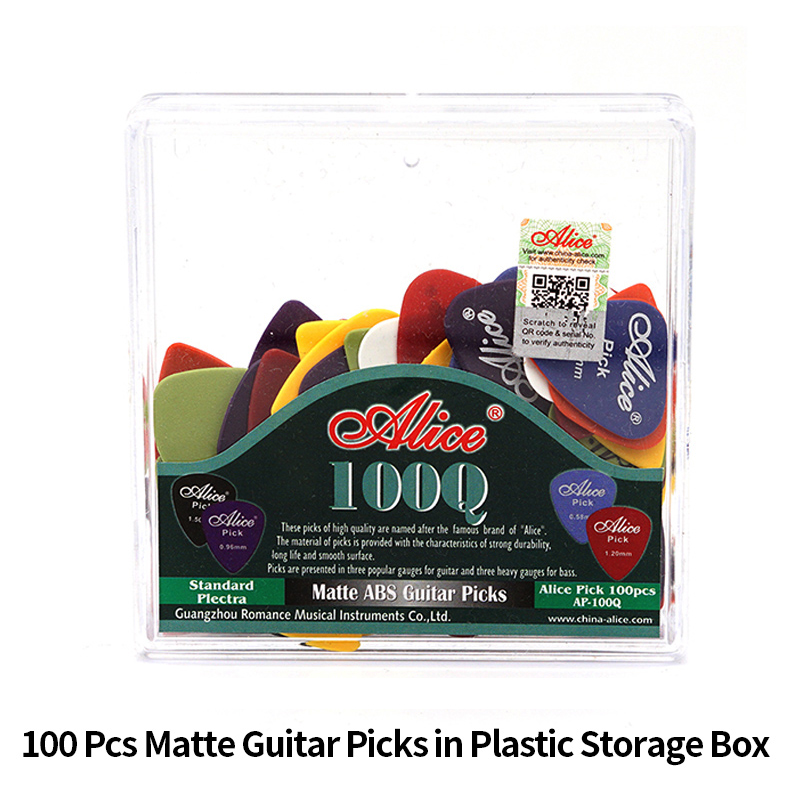 Alice Guitar Picks 100pcs Matt - đánh giá và giá Acoustic Guitar Dreadnought