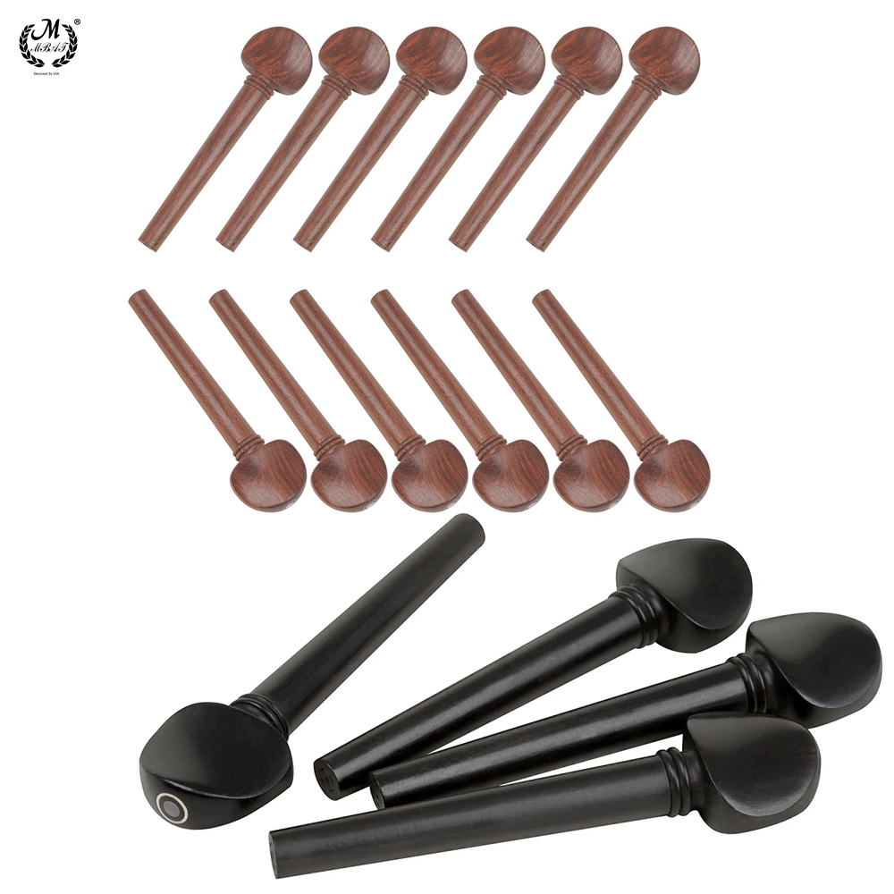 12 Pcs Oud String Shaft Ebony  - đánh giá và giá Musical Instrument Oud