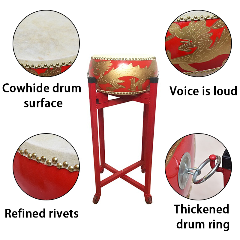 8/10/16 Inch Drum Chinese Cowh - đánh giá và giá Musical Instrument Project